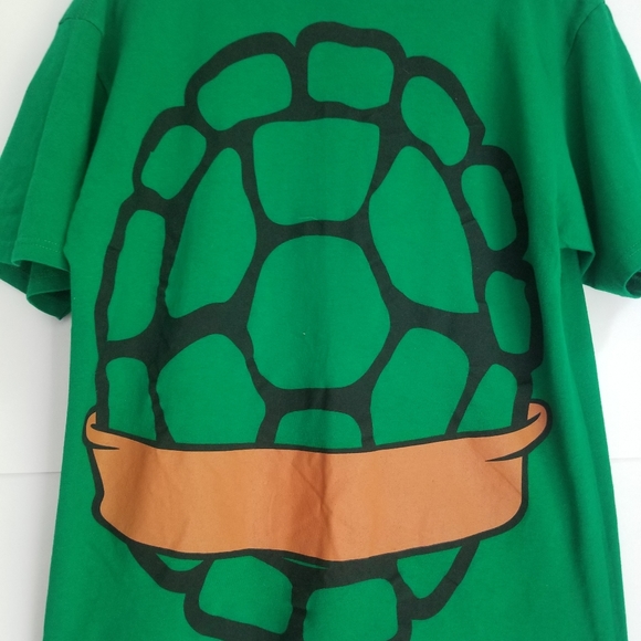 Teenage mutant ninja turtle shirt size large green - Picture 2 of 4